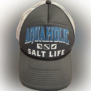 Salt Life NWOT Trucker’s Hat , navy blue, white adjustable